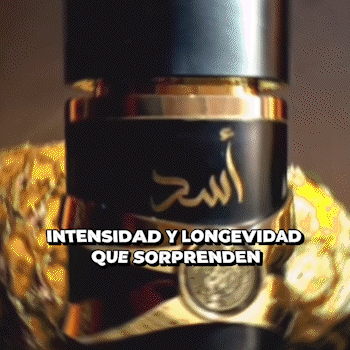 Combo Lattafa Perfume Asad, Spray, Crema + Perfumero para Hombre