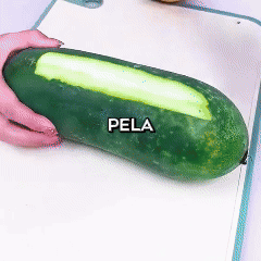 Pelador con cesta