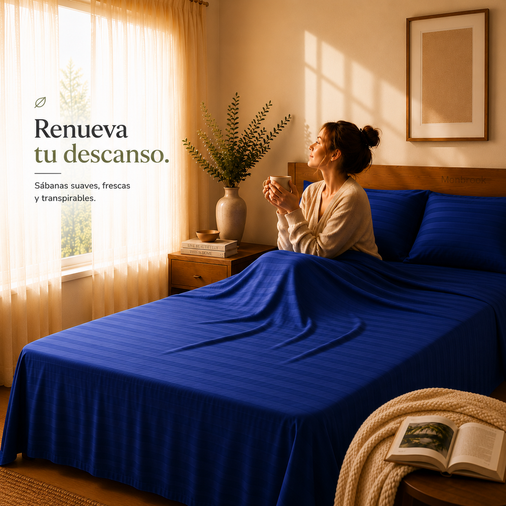 Juego de Sábanas Estampadas de 600 Hilos