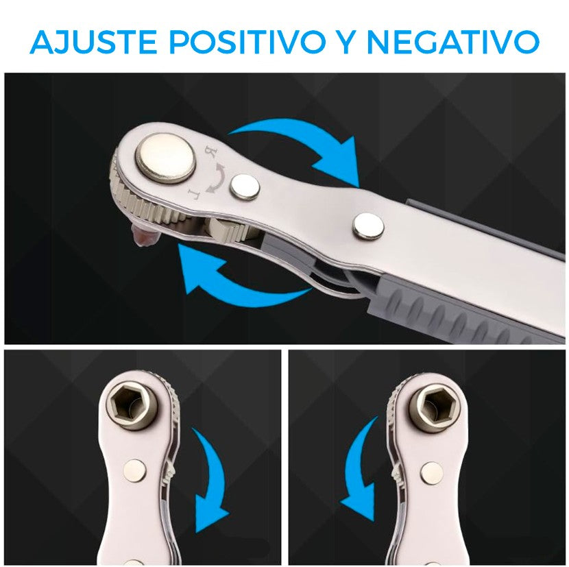 Kit de destornilladores de trinquete