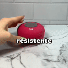 Parlante Bluetooth para Ducha