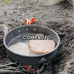 Kit de utensilios de cocina para camping