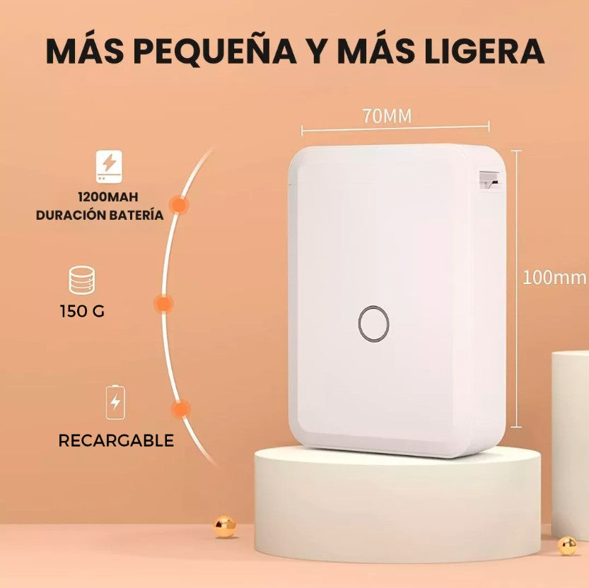 Etiqueta todo con la Mini Impresora de etiquetas