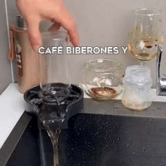 Lavadora de vasos automatico